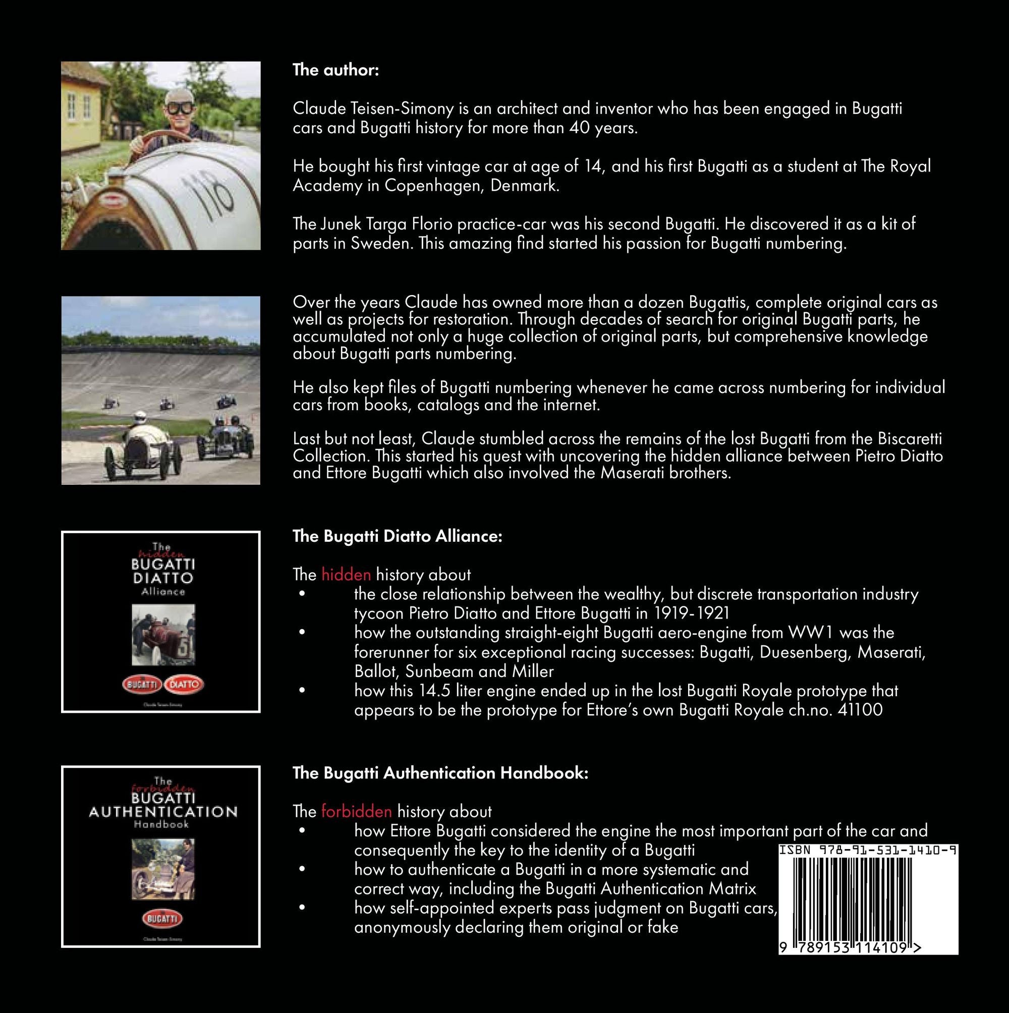 The Hidden Bugatti: Diatto Alliance hardcover bog med sjældne fotos og historisk indsigt i Bugatti’s tidlige samarbejde