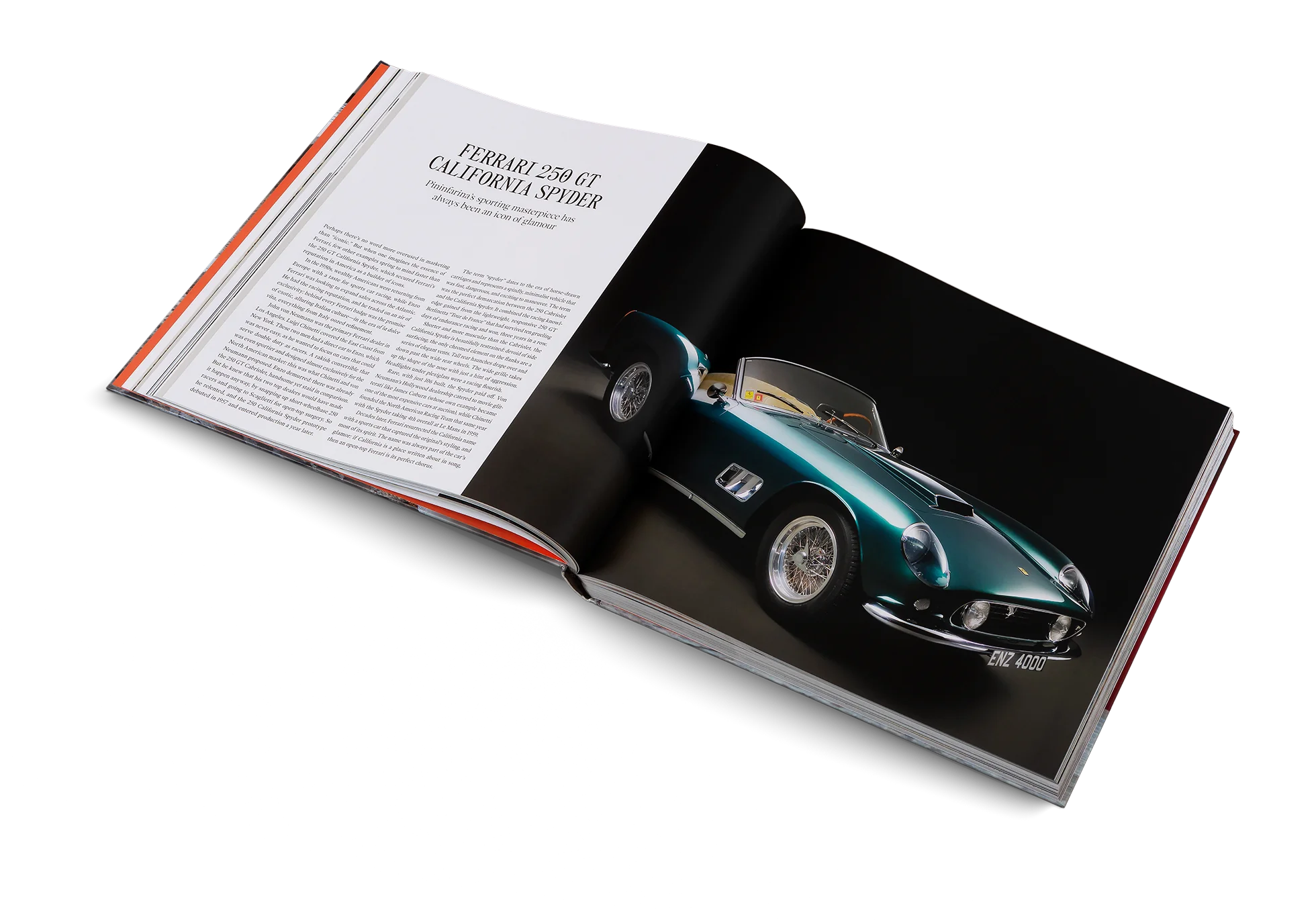 “Beautiful Machines – The Italians” – En eksklusiv coffeetable-bog, der hylder italiensk bildesign med imponerende fotografier og historier om ikoniske bilmærker som Ferrari, Lamborghini og Alfa Romeo. Perfekt til design- og bilentusiaster.