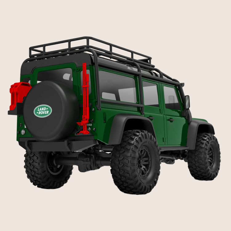 Traxxas TRX-4M Defender Grøn – Robust fjernstyret bil i grøn, perfekt til off-road-kørsel.